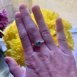 David Yurman Topaz Noblesse Ring Sz 7